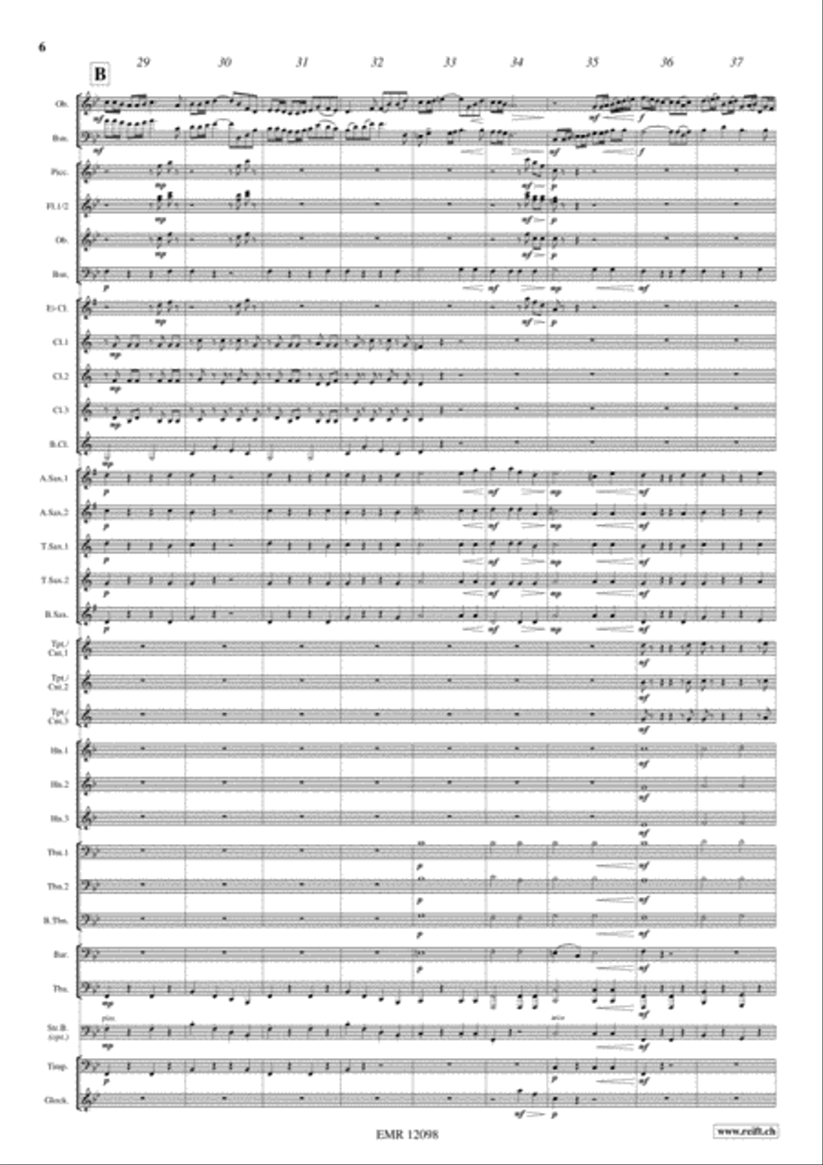 Capriccio Capriccio Concert Band scores gallery preview page 6