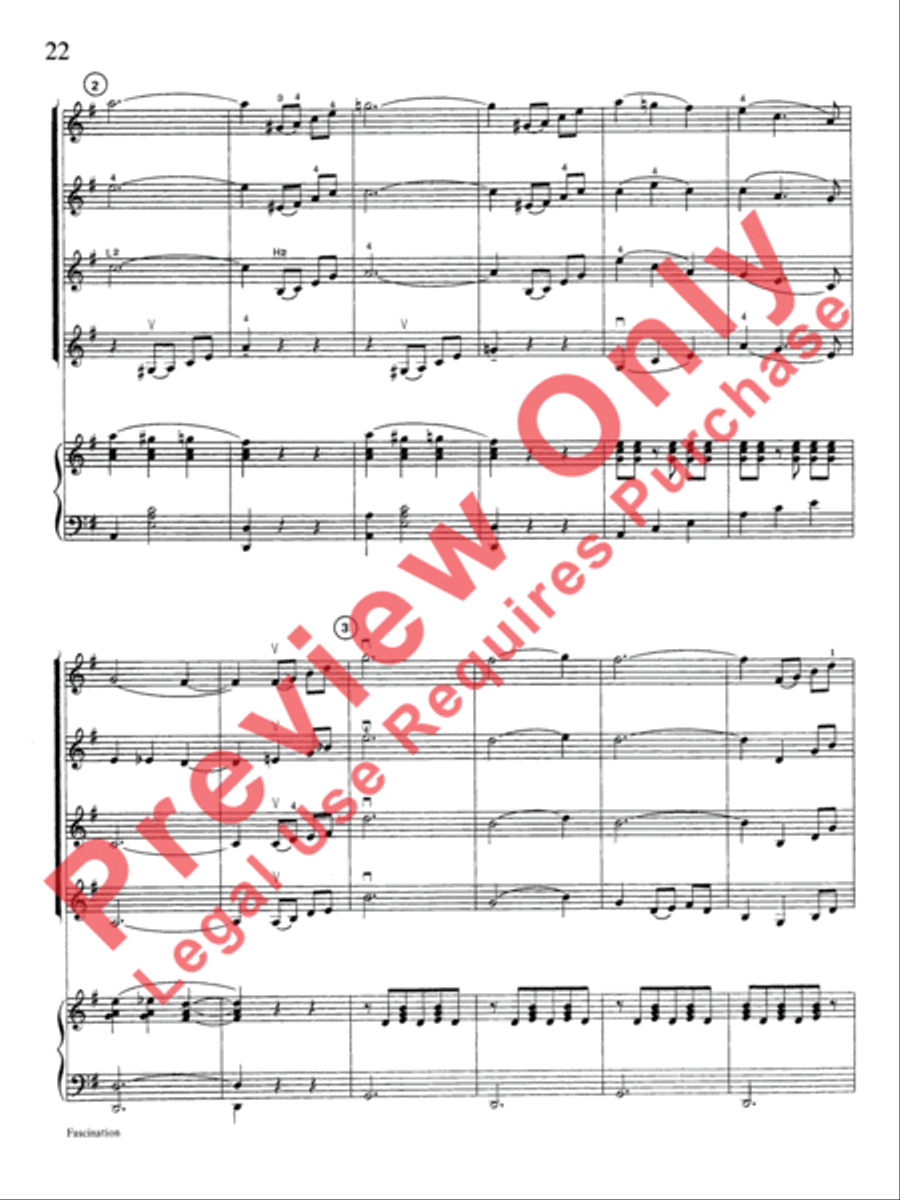 Highland/Etling Violin Quartet Series: Book 2