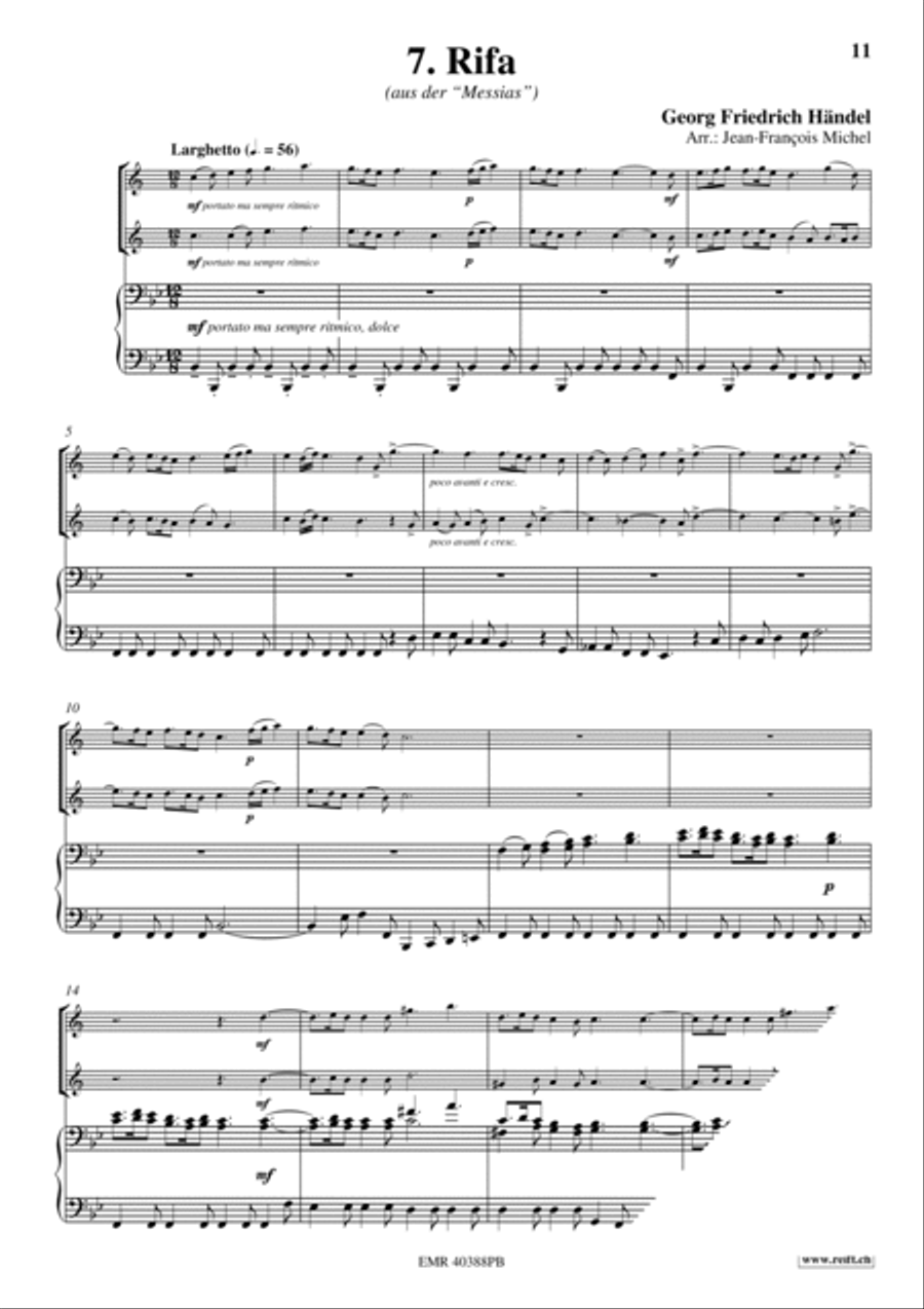 9 Duets Clarinet Duet scores gallery preview page 9