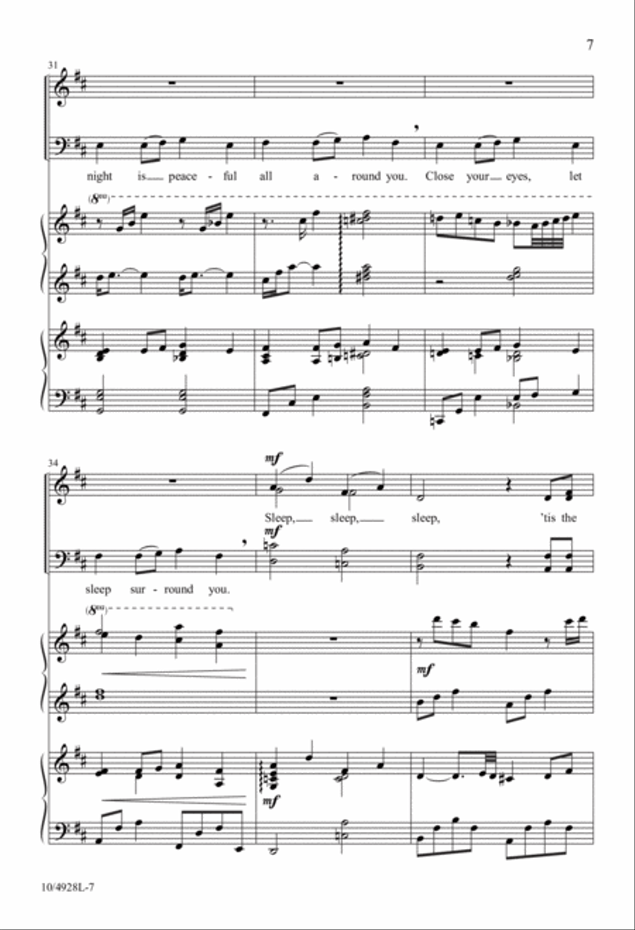 Still, Still, Still 4-Part scores gallery preview page 7
