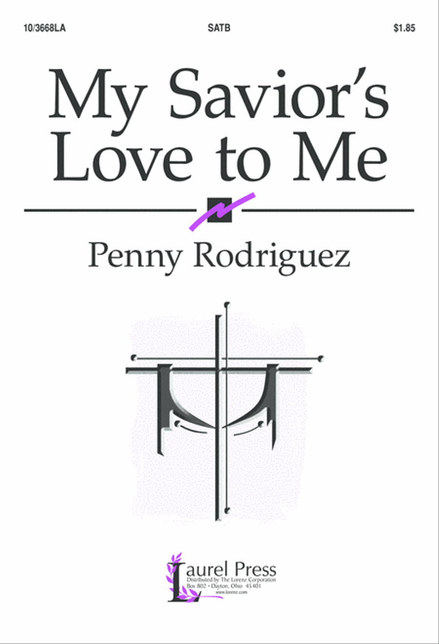 My Savior's Love to Me My Savior's Love to Me 4-Part scores gallery preview page 1