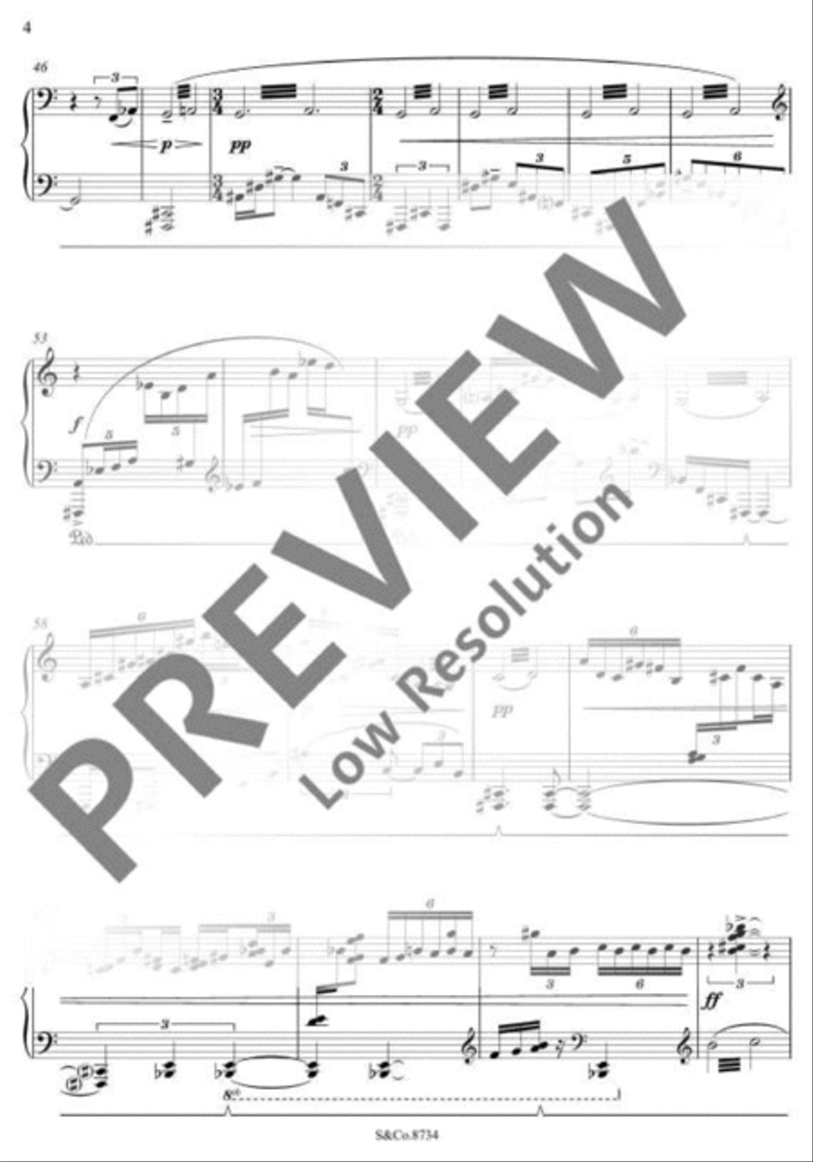 Through Magic Casements Piano Solo scores gallery preview page 7