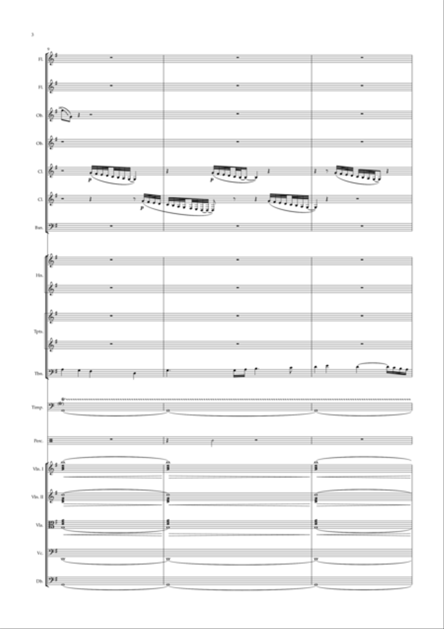 Dreaming of the Stars Full Orchestra scores gallery preview page 6