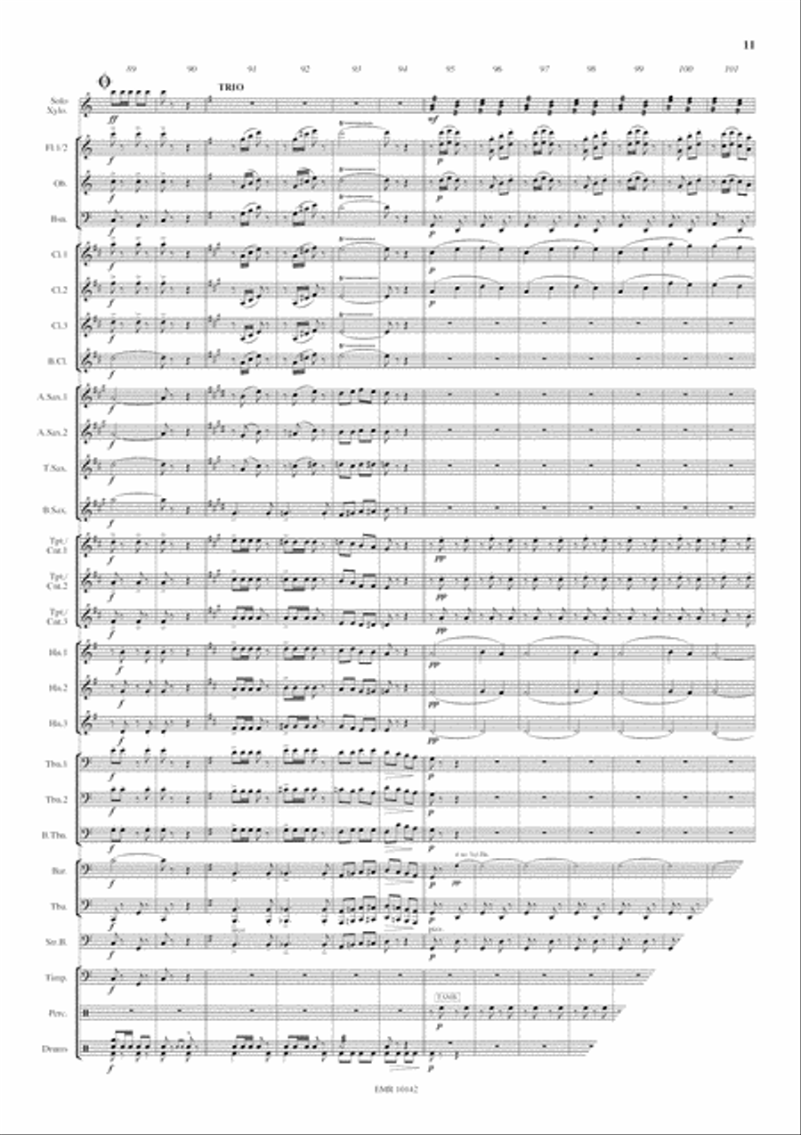 Zirkus Renz Concert Band scores gallery preview page 12