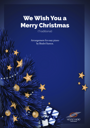 Book cover for We Wish You a Merry Christmas (Traditional) - Easy Piano