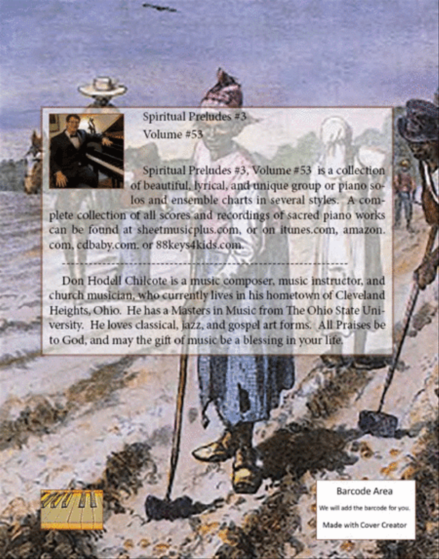 Spiritual Preludes #3 - Volume #53 Jazz Ensemble scores gallery preview page 2
