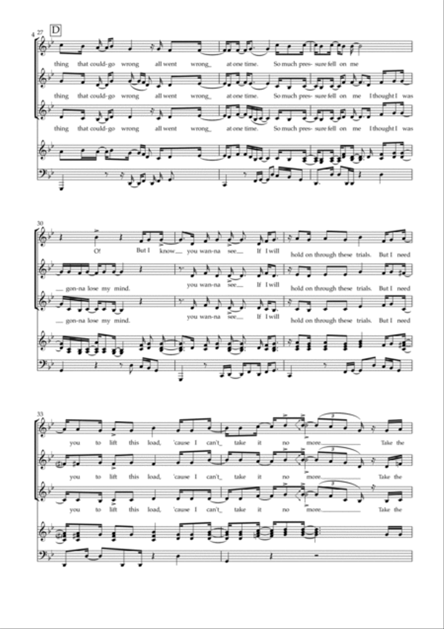 Shackles (praise You) SSA scores gallery preview page 4