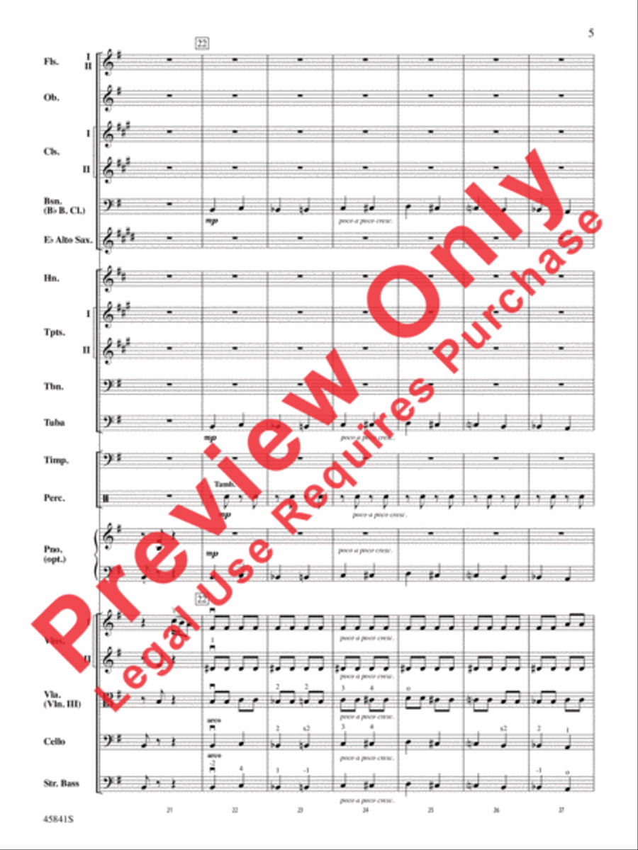 March of the Dwarfs Full Orchestra scores gallery preview page 5