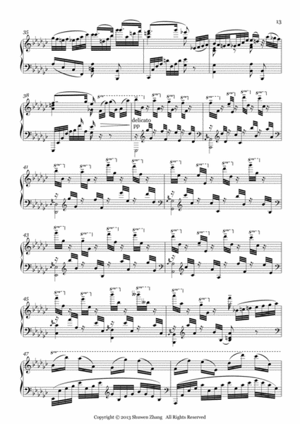 Schuwenn Z.-Piano Sonata No.4 in E-flat major-II.Romance Lento triste image number null