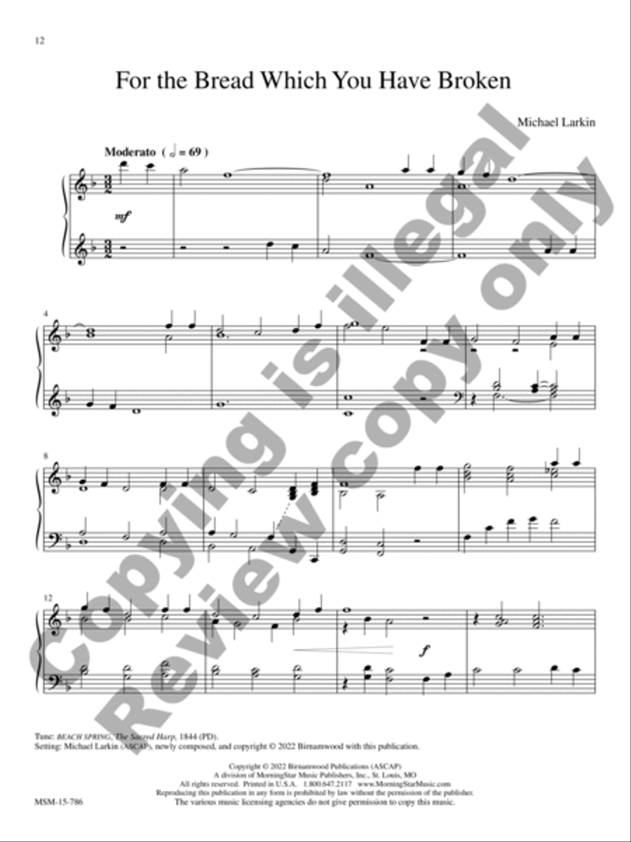 How Great Thou Art Piano Solo scores gallery preview page 5
