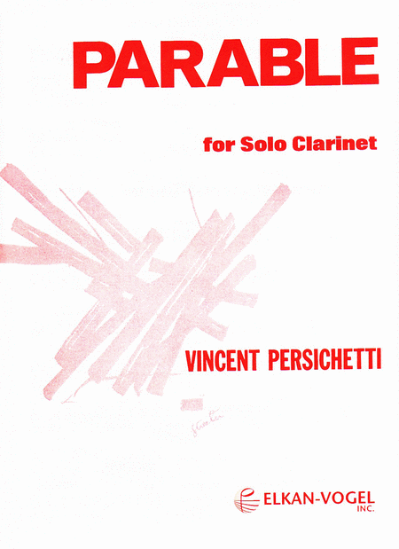 Vincent Persichetti: Parable for Solo Clarinet
