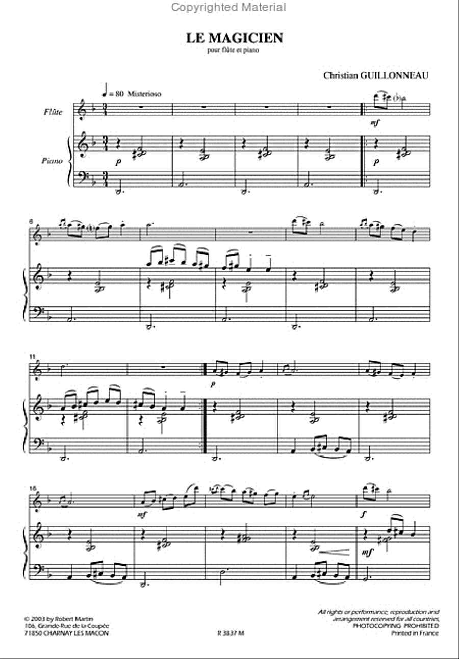 Le Petit Flûté au Cirque Vol.4 Piano scores gallery preview page 4