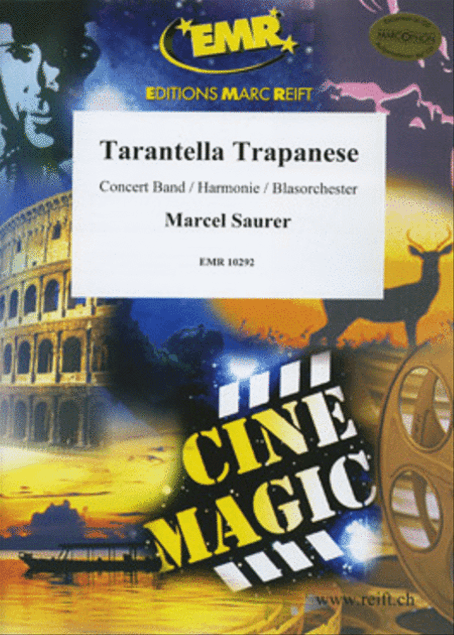 Tarantella Trapanese Concert Band scores gallery preview page 1