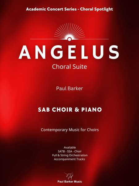 Angelus (SAB Choir & Piano) 3-Part - Digital Sheet Music