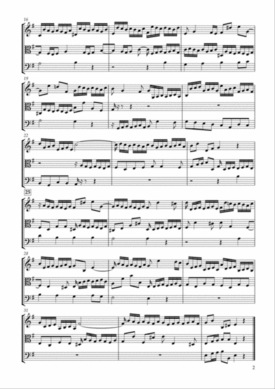 Six Schubler Chorales No.2 BWV.646 
