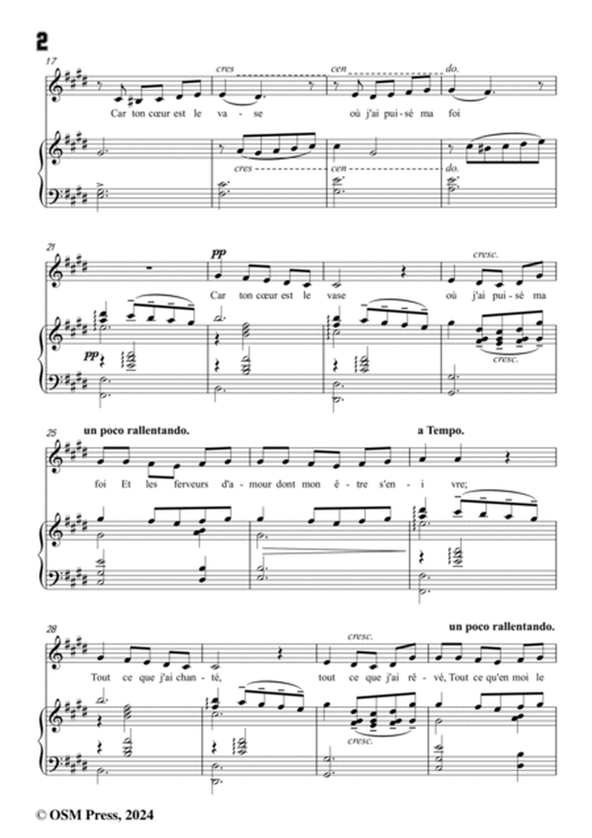 B. Godard-Dédicace,Op.7 No.1,from '12 Morceaux pour chant et piano,Op.7',in E Major