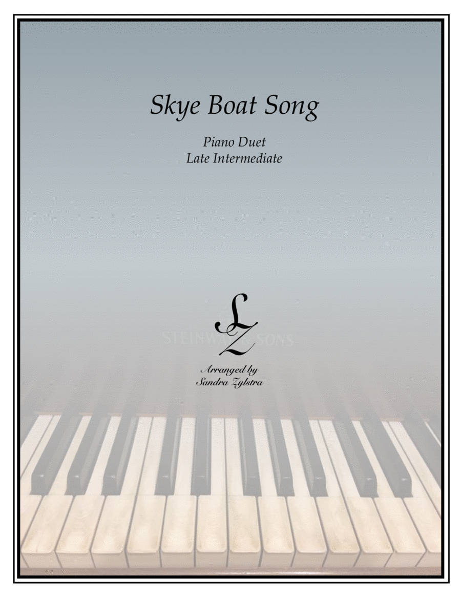 Book cover for Skye Boat Song (Theme from "Outlander") (1 piano, 4 hand duet)