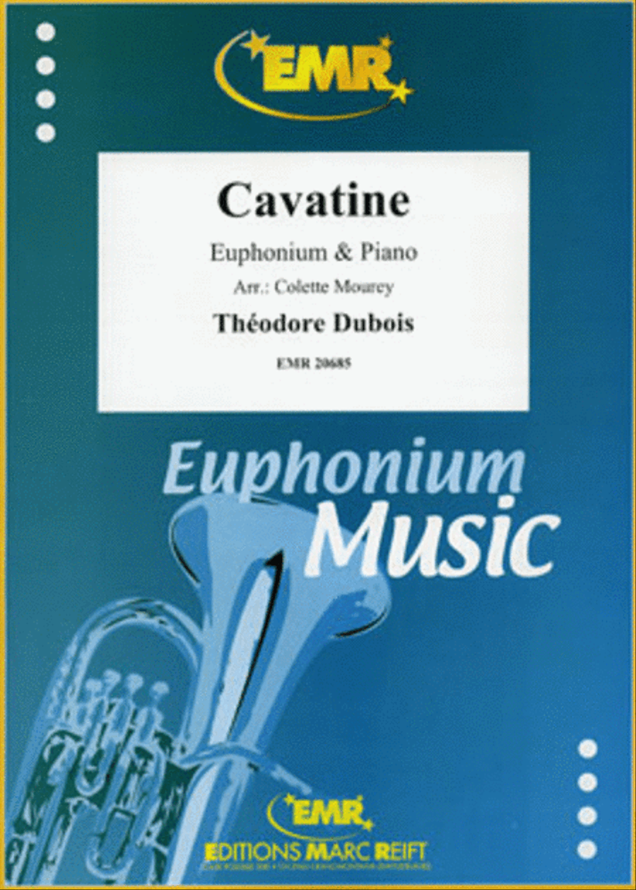 Cavatine Euphonium scores gallery preview page 1