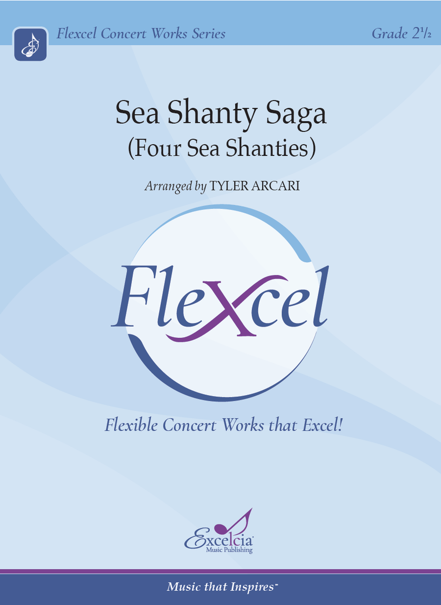 Sea Shanty Saga Concert Band scores gallery preview page 1