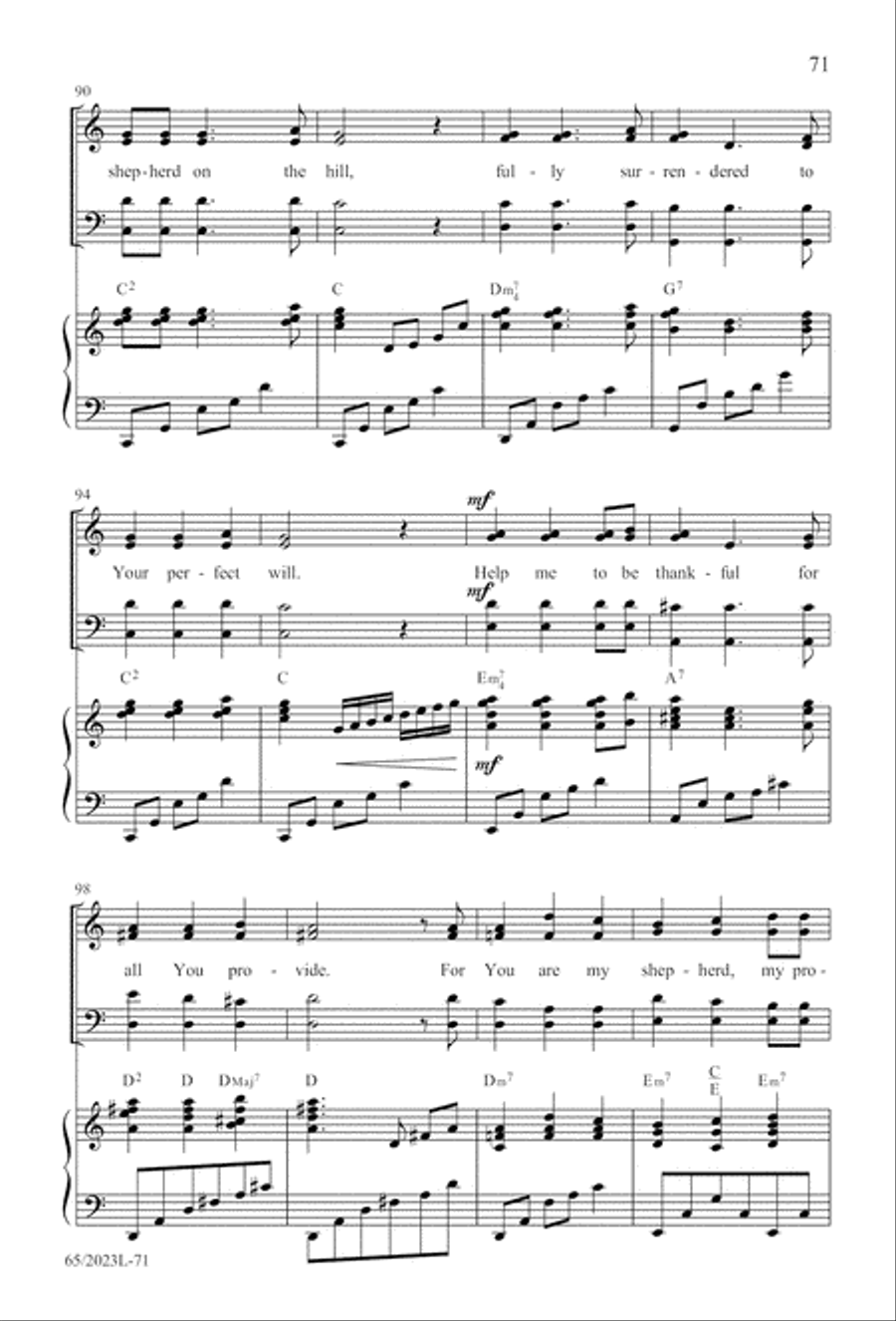 Child of Hope Child of Hope 4-Part scores gallery preview page 72