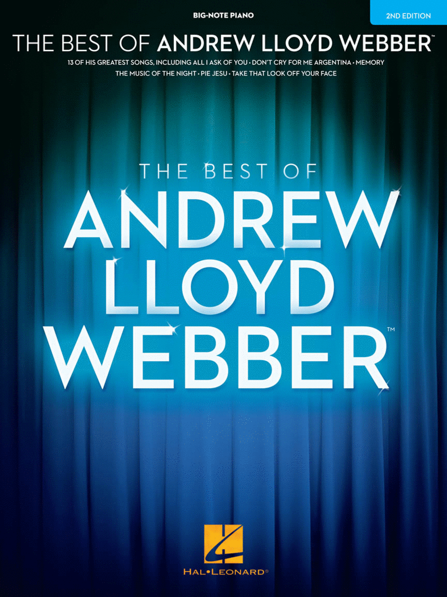 The Best of Andrew Lloyd Webber Easy Piano scores gallery preview page 1