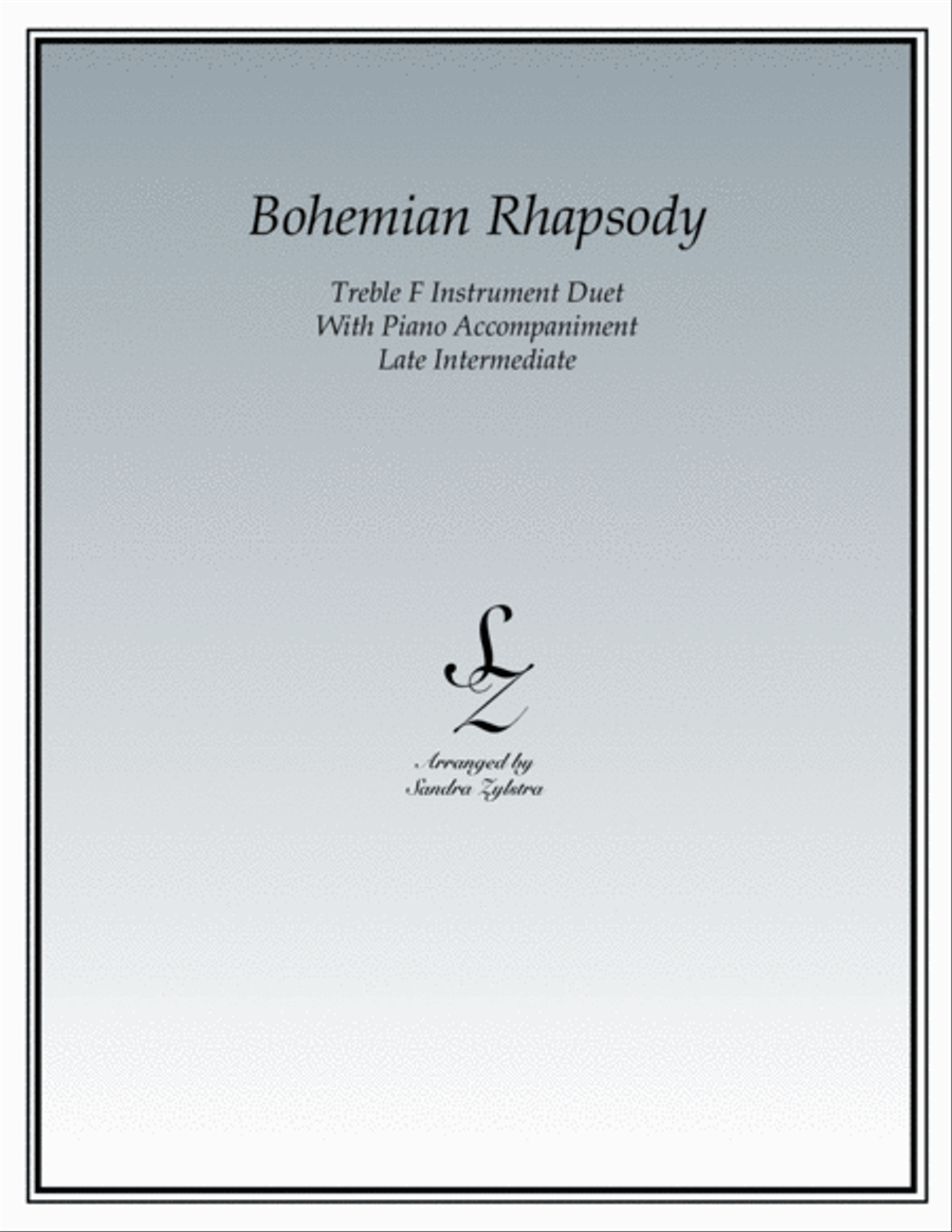 Bohemian Rhapsody Brass Duet scores gallery preview page 1