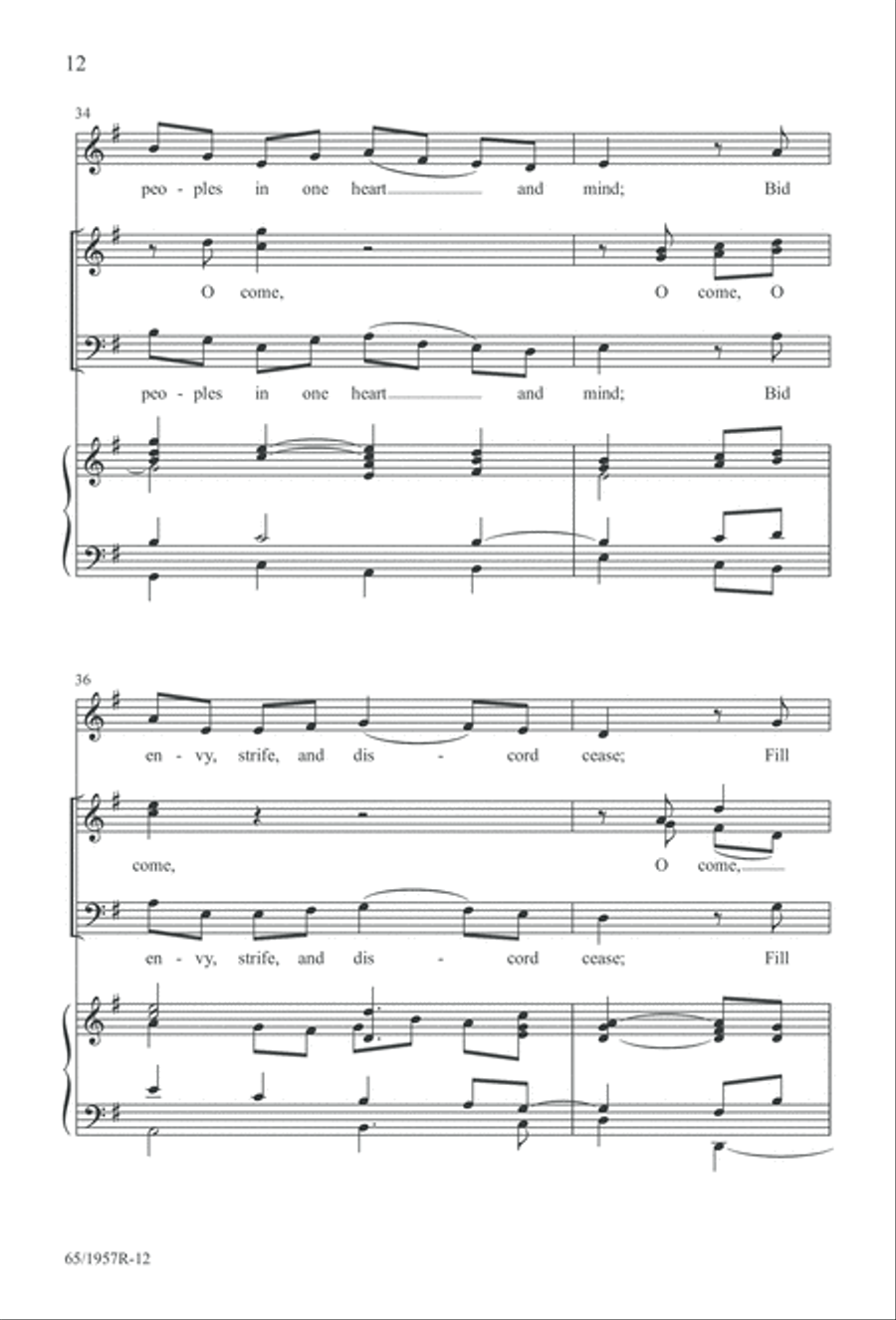 Festival of Lessons and Carols 4-Part scores gallery preview page 13