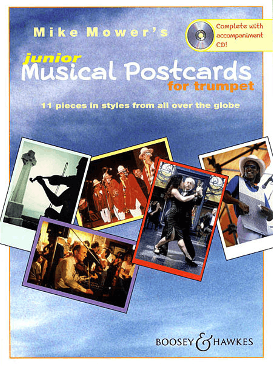 Junior Musical Postcards Trumpet Solo scores gallery preview page 1