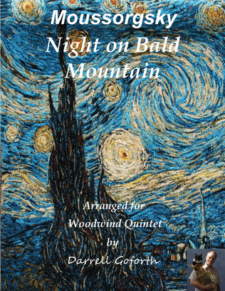 Book cover for Night on Bald Mountain for Woodwind Quintet