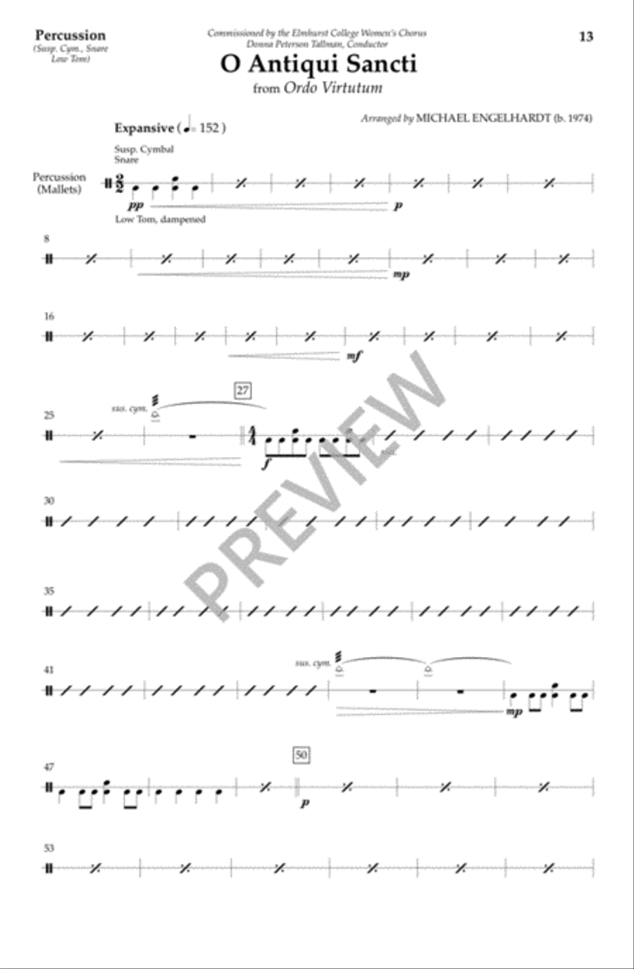 O Antiqui Sancti SSAA scores gallery preview page 14