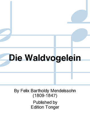 Book cover for Die Waldvogelein