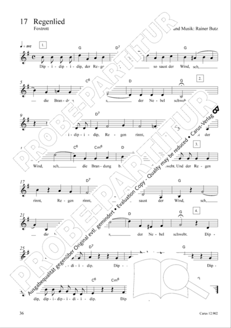 Gute-Laune-Kanons 4-Part scores gallery preview page 37