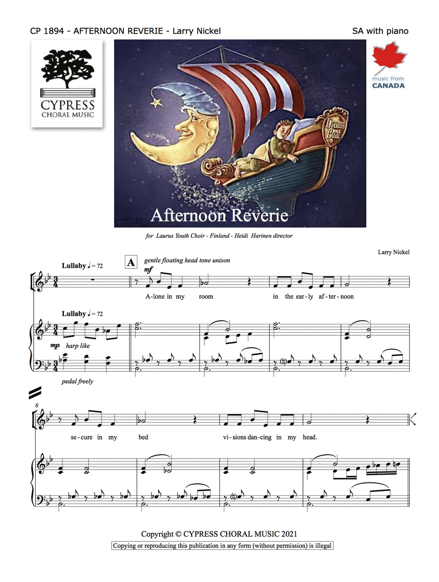 Afternoon Reeerie SA scores gallery preview page 1
