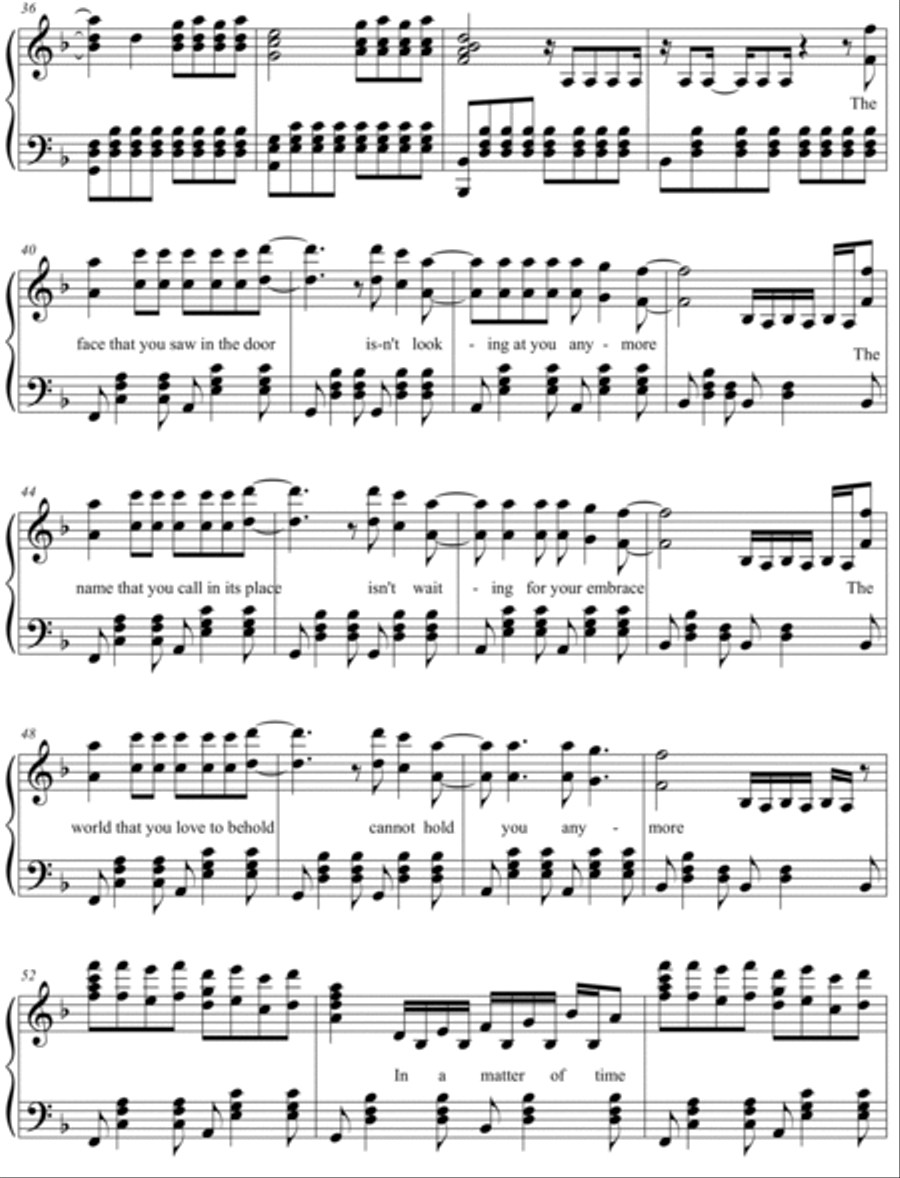 Walk In The Park Voice scores gallery preview page 3
