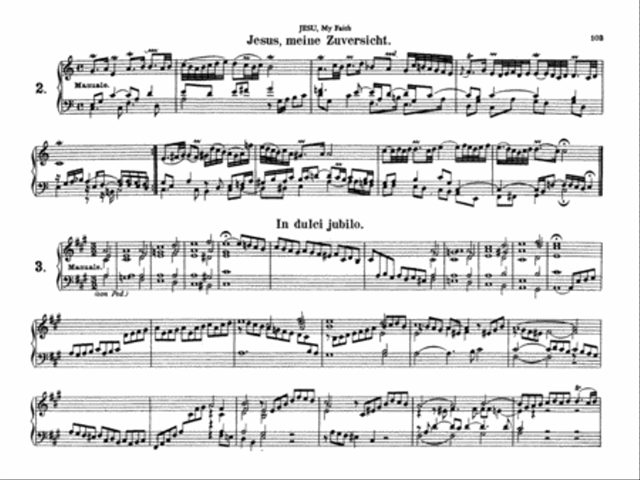 Bach: Complete Organ Works, Volume V Choir scores gallery preview page 2