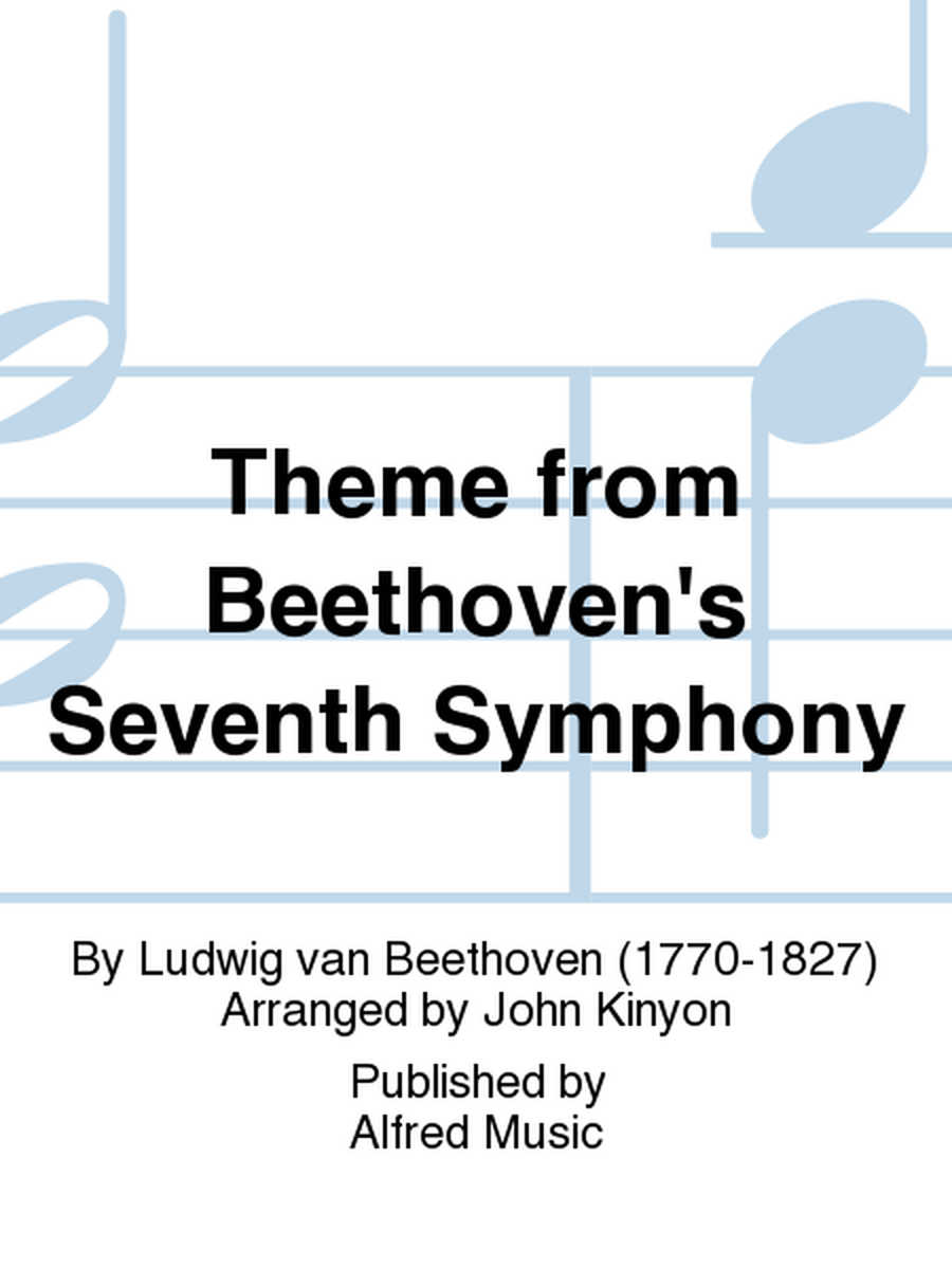 Theme from Beethoven's Seventh Symphony