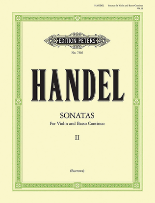 Sonatas for Violin and Continuo (New Edition)