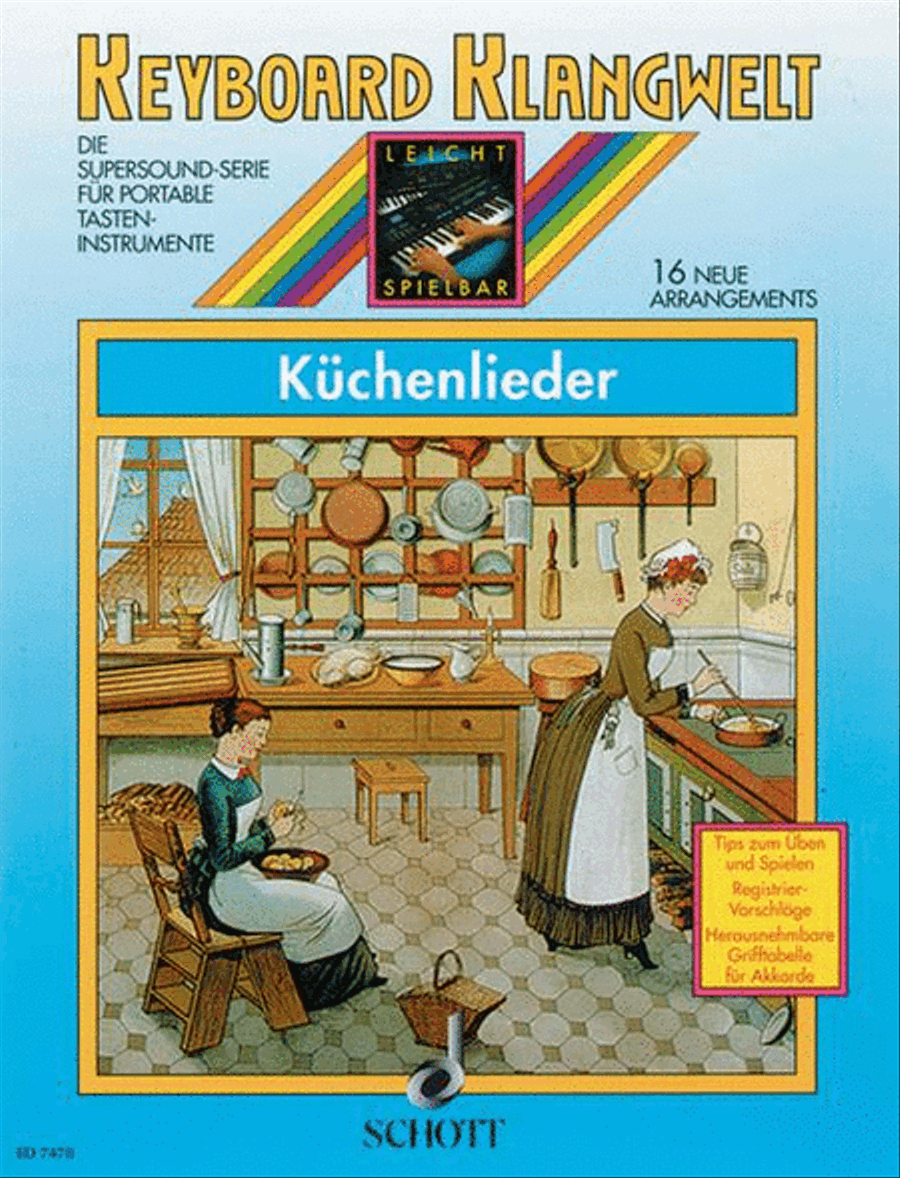 Küchenlieder Piano scores gallery preview page 1
