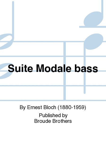 Suite Modale, bass