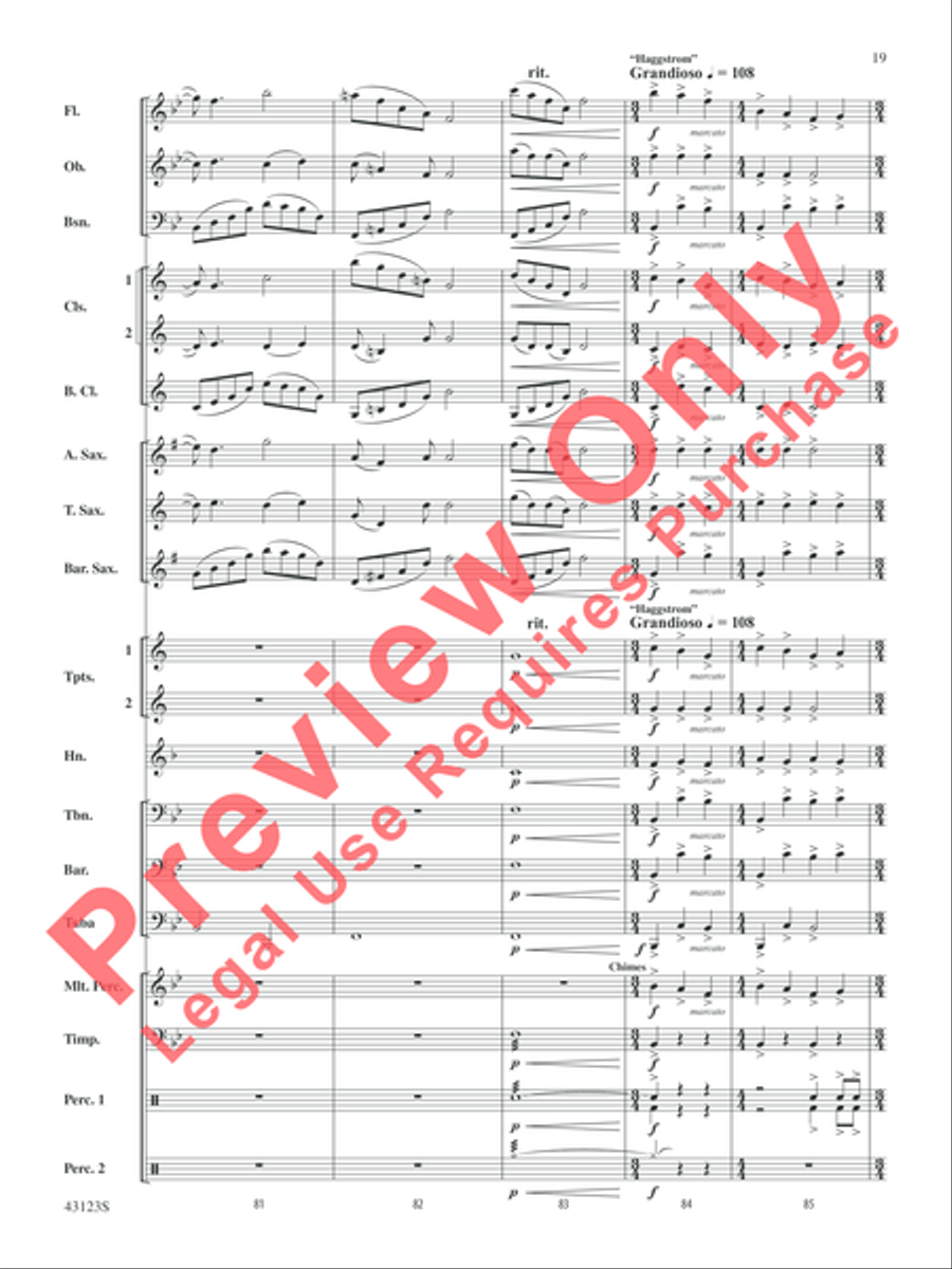 Minecraft Concert Band scores gallery preview page 19