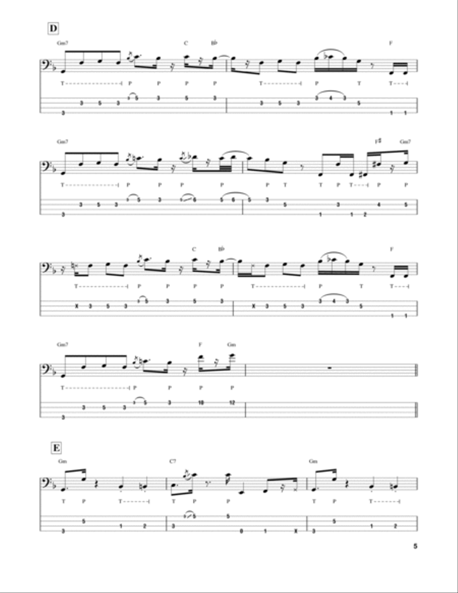 Rio Funk Rio Funk Guitar Tablature scores gallery preview page 5