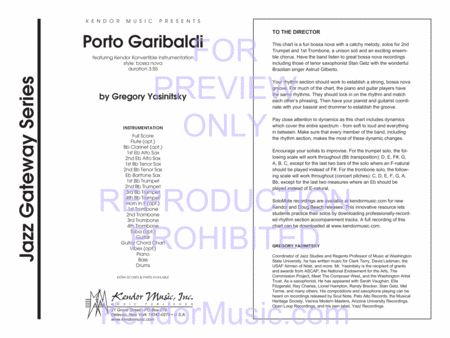Porto Garibaldi (Full Score)