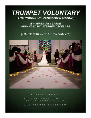 Book cover for Trumpet Voluntary (Duet for Bb-Trumpet - Piano Accompaniment)