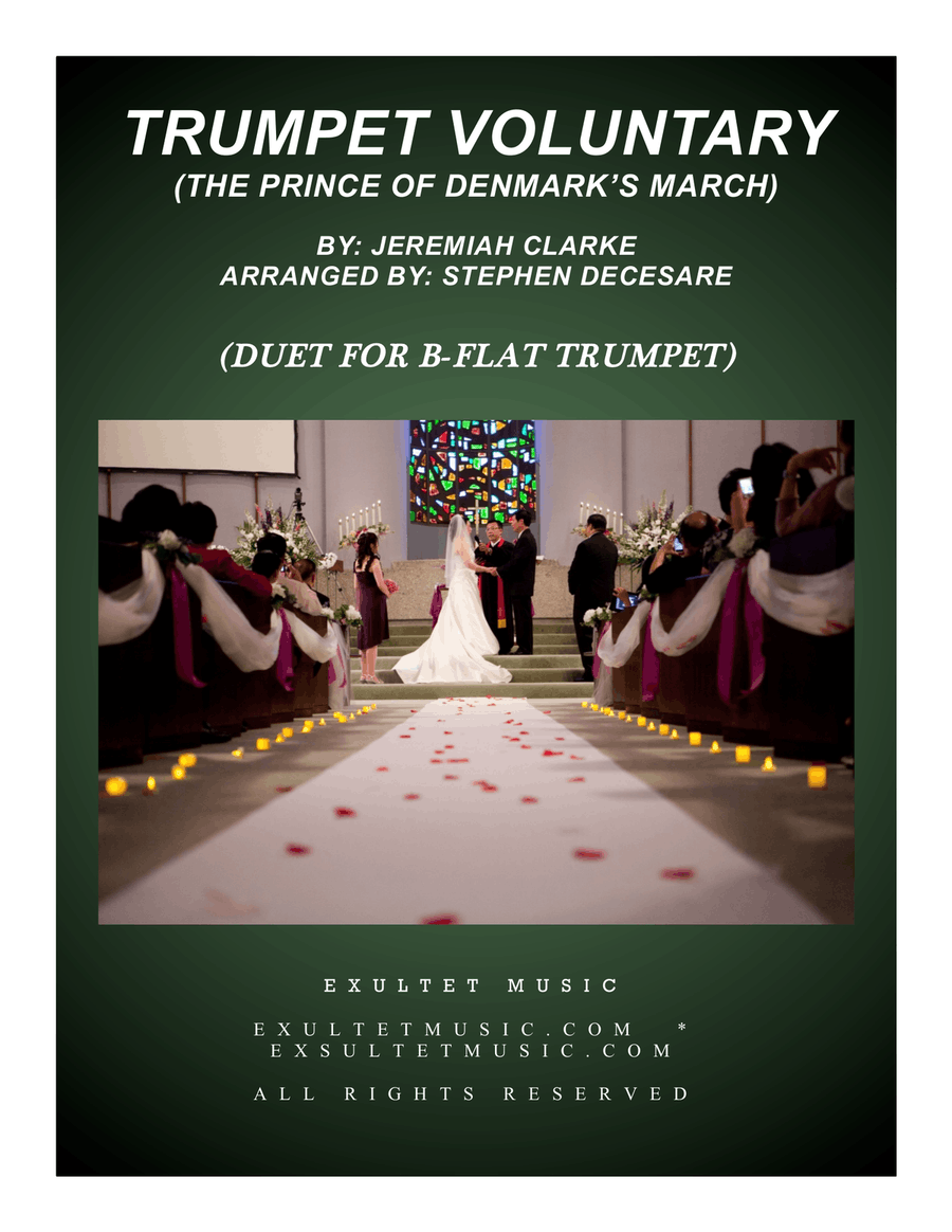 Trumpet Voluntary (Duet for Bb-Trumpet - Piano Accompaniment) Trumpet Voluntary (Duet for Bb-Trumpet - Piano Accompaniment) Trumpet Duet scores gallery preview page 1