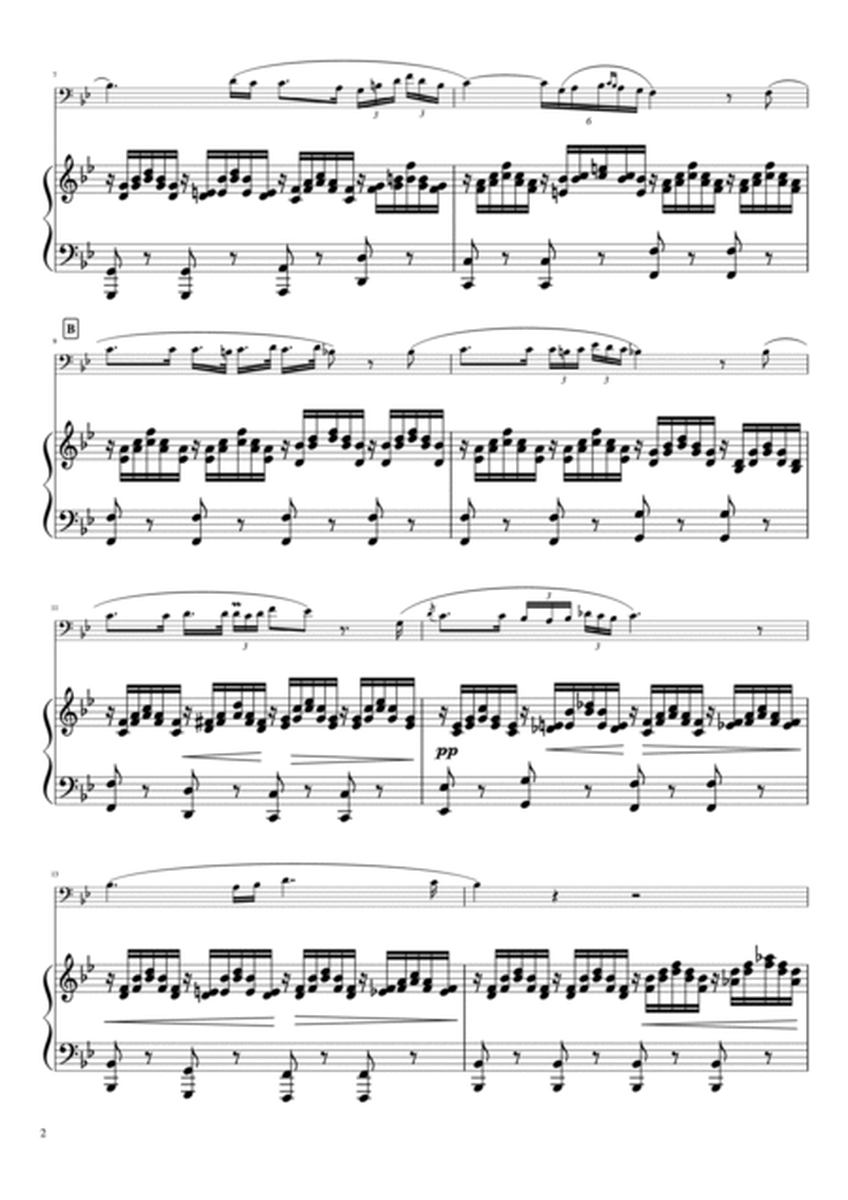 "Ave Maria" (Bdur) Cello & Piano