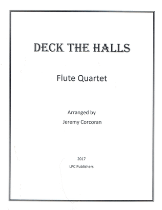 Book cover for Deck the Halls for Flute Quartet