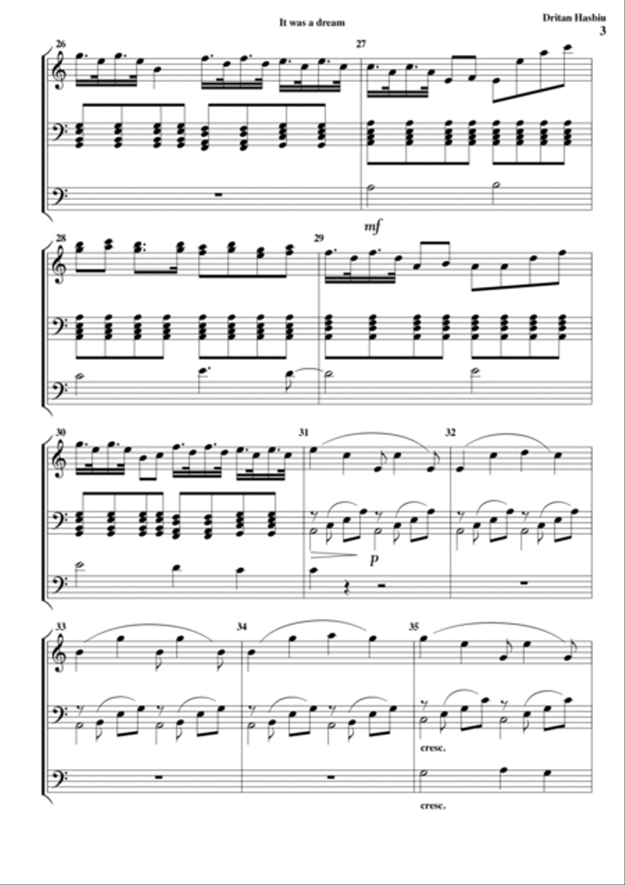 It was a dream Set of Parts scores gallery preview page 3