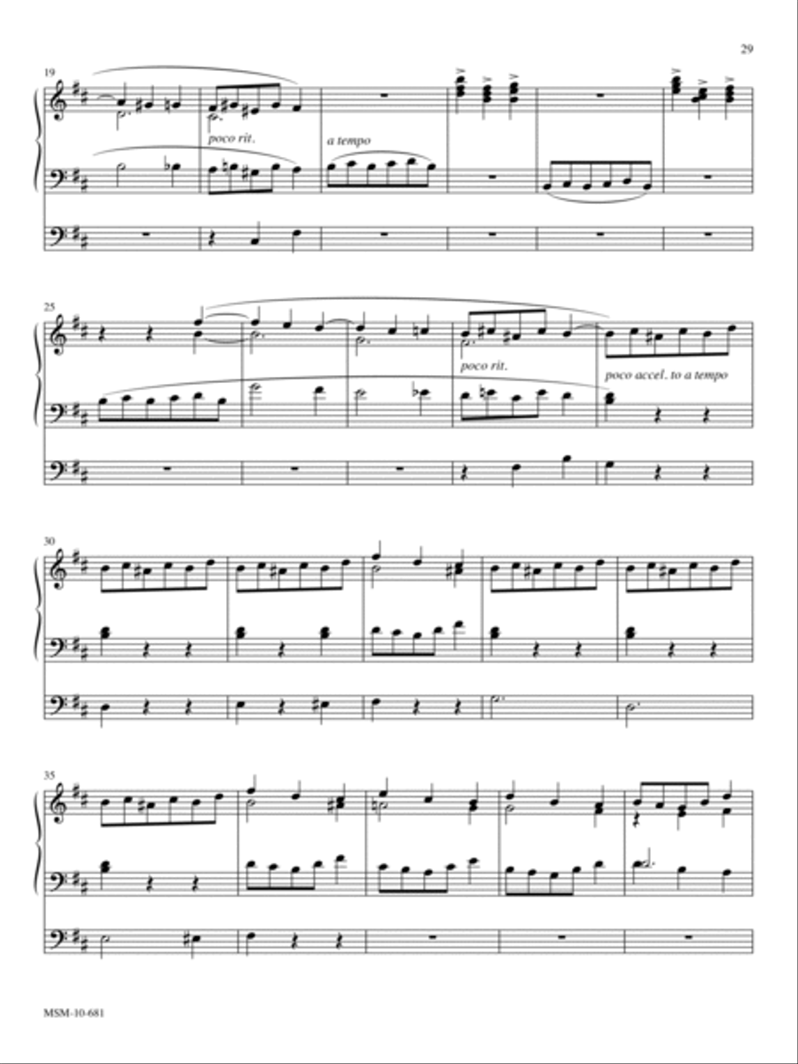 Sortie in D Sortie in D Organ scores gallery preview page 2