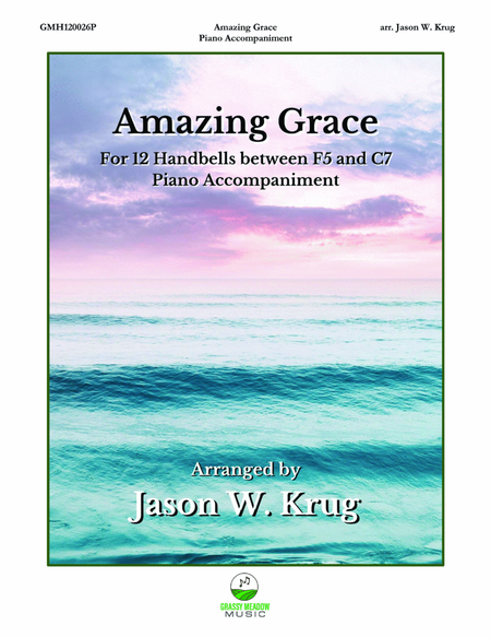 Amazing Grace (piano accompaniment to 12 handbell version) image number null
