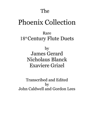 Book cover for The Phoenix Collection: Rare 18th Century Flute Duets